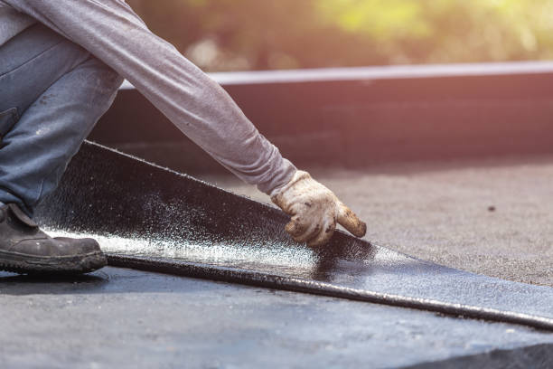 Professional Exterior Waterproofing technician working in Benton Ridge, OH